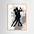 Orange Wood Monochrome Lovers