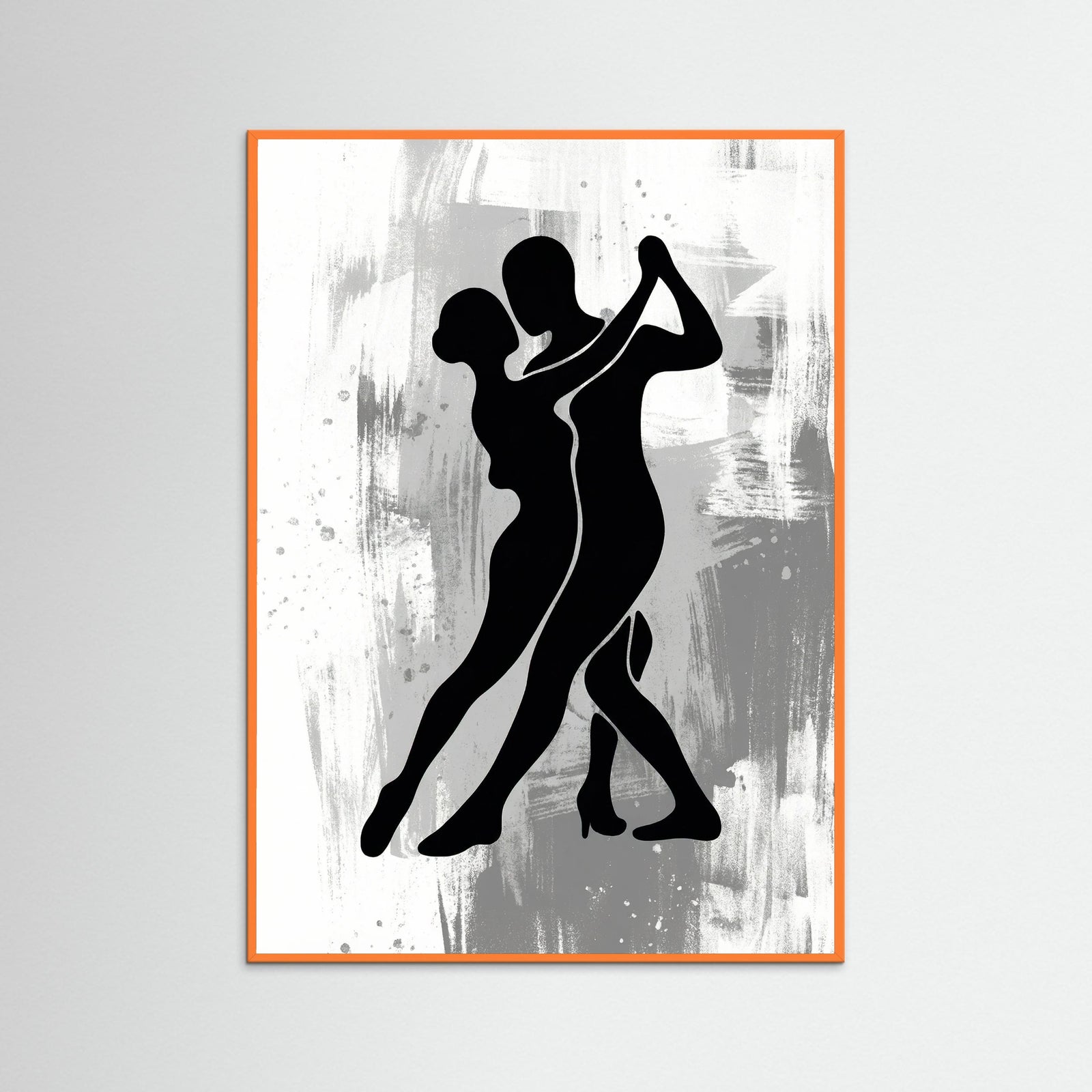 Orange Wood Monochrome Lovers