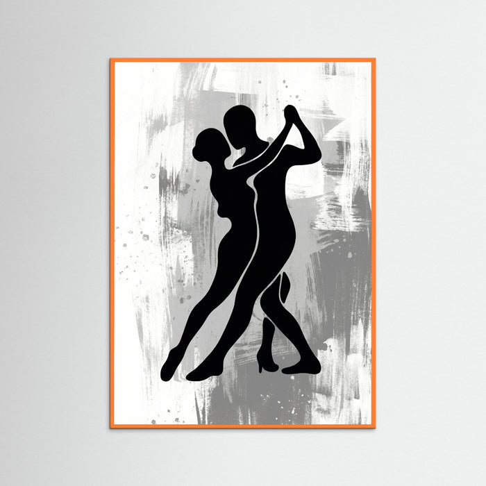 Orange Wood Monochrome Lovers