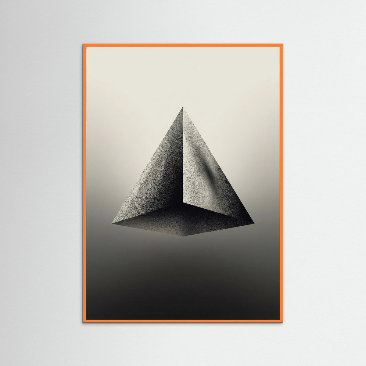 Orange Wood Monochrome Orbs