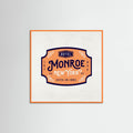 Orange Wood Monroe Hotel New York Poster