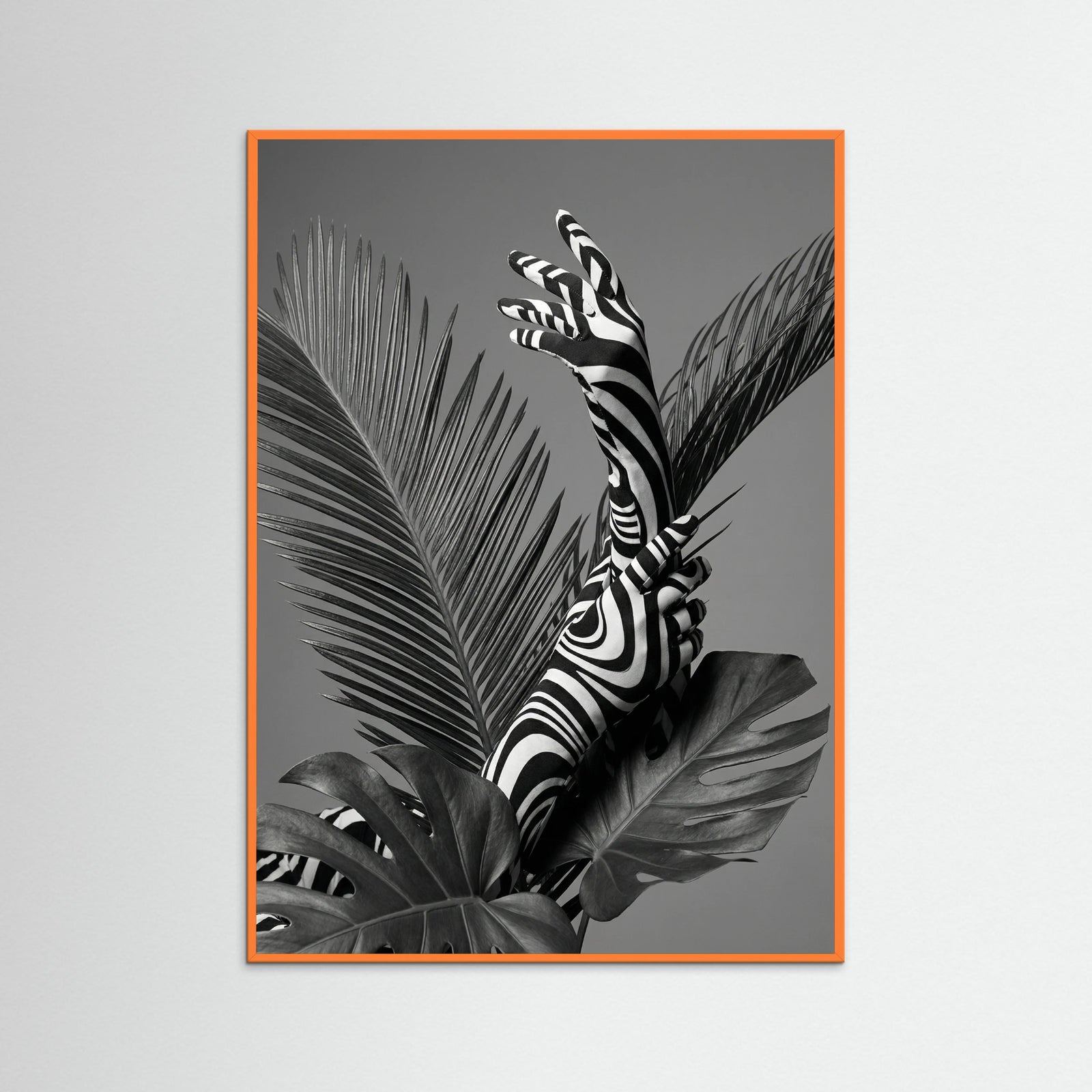Orange Wood Monstera Grace