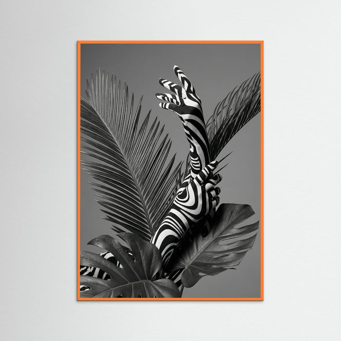 Orange Wood Monstera Grace