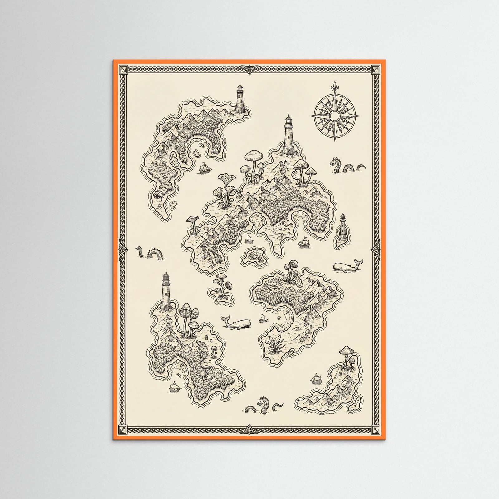 Orange Wood Moomin Valley Map