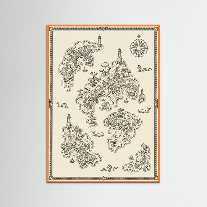 Orange Wood Moomin Valley Map