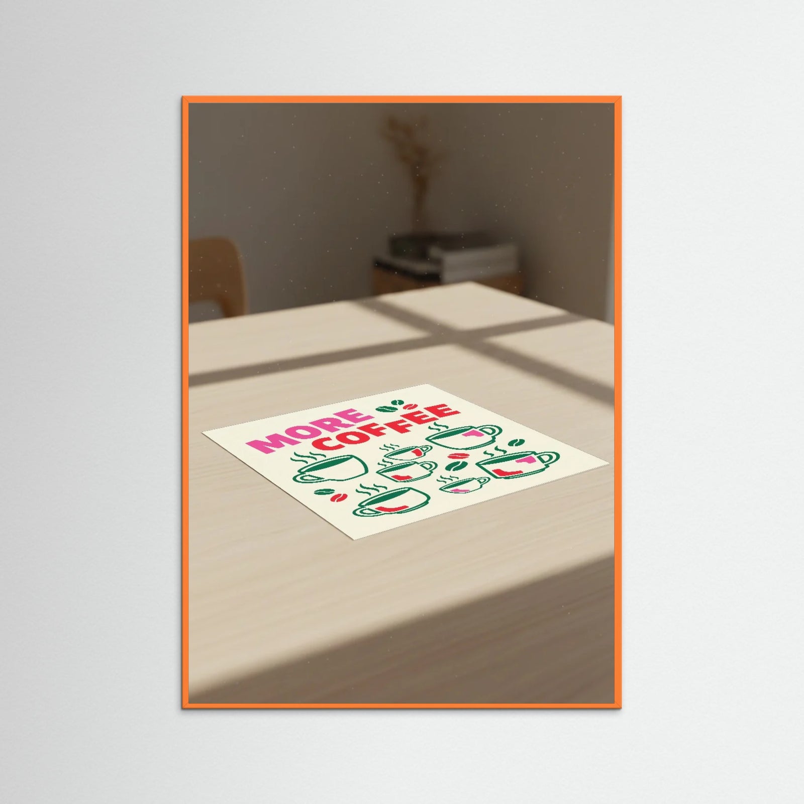 Orange Wood More Wine Please