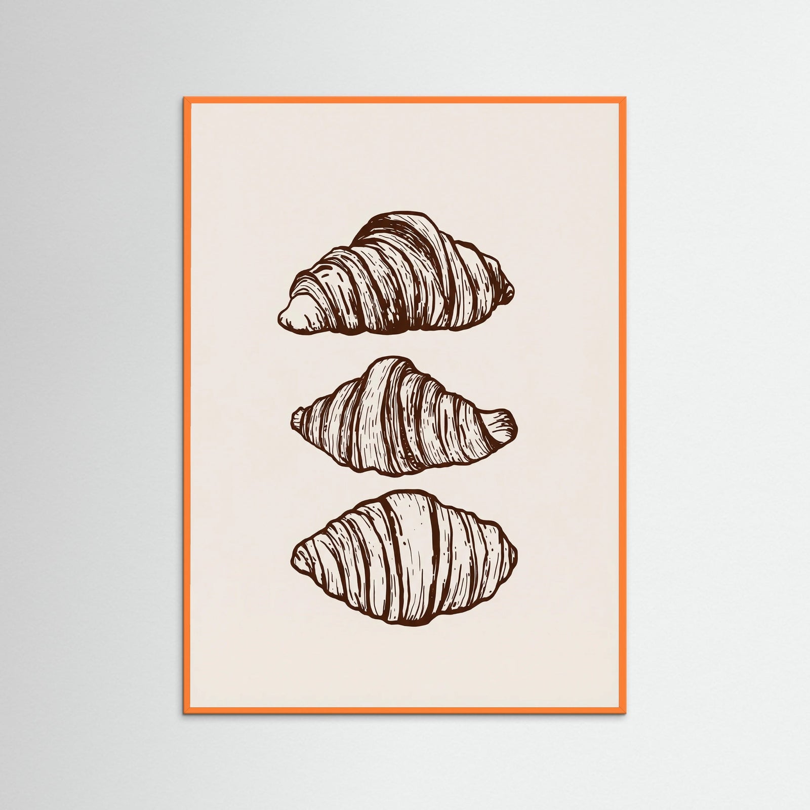 Orange Wood Morning Croissants