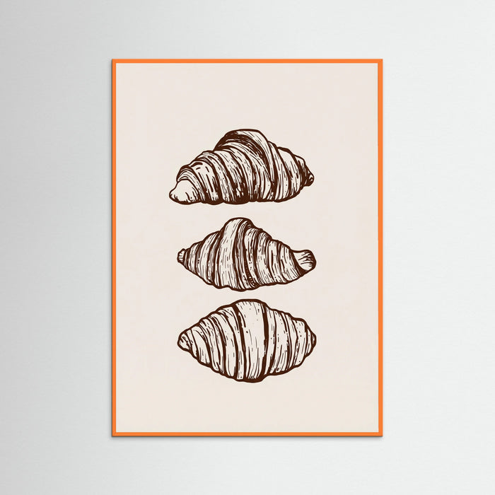 Orange Wood Morning Croissants