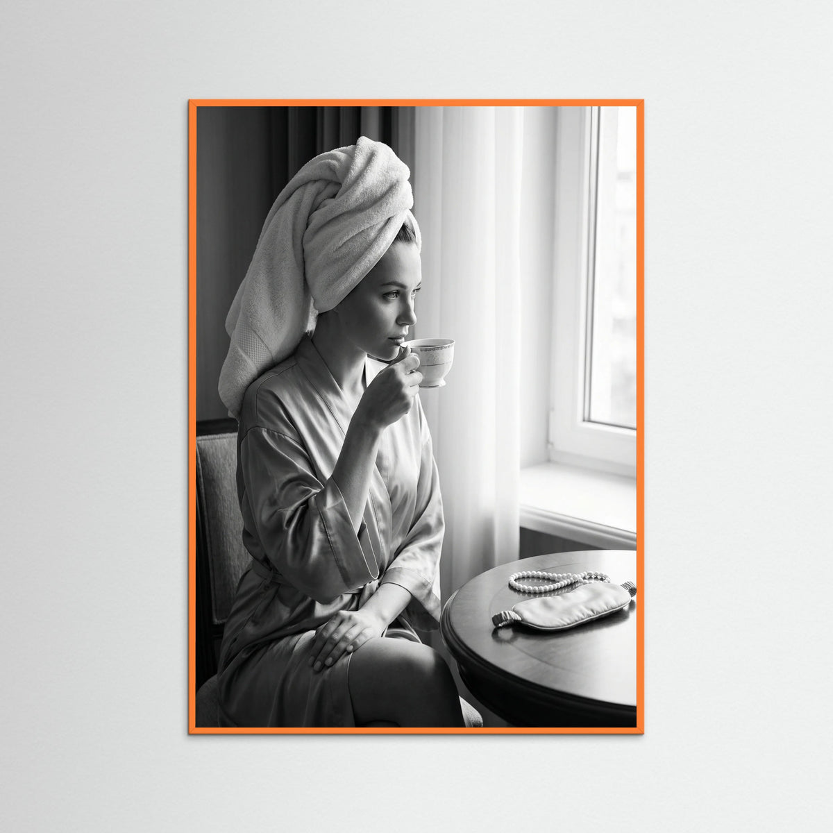 Orange Wood Morning Glamour