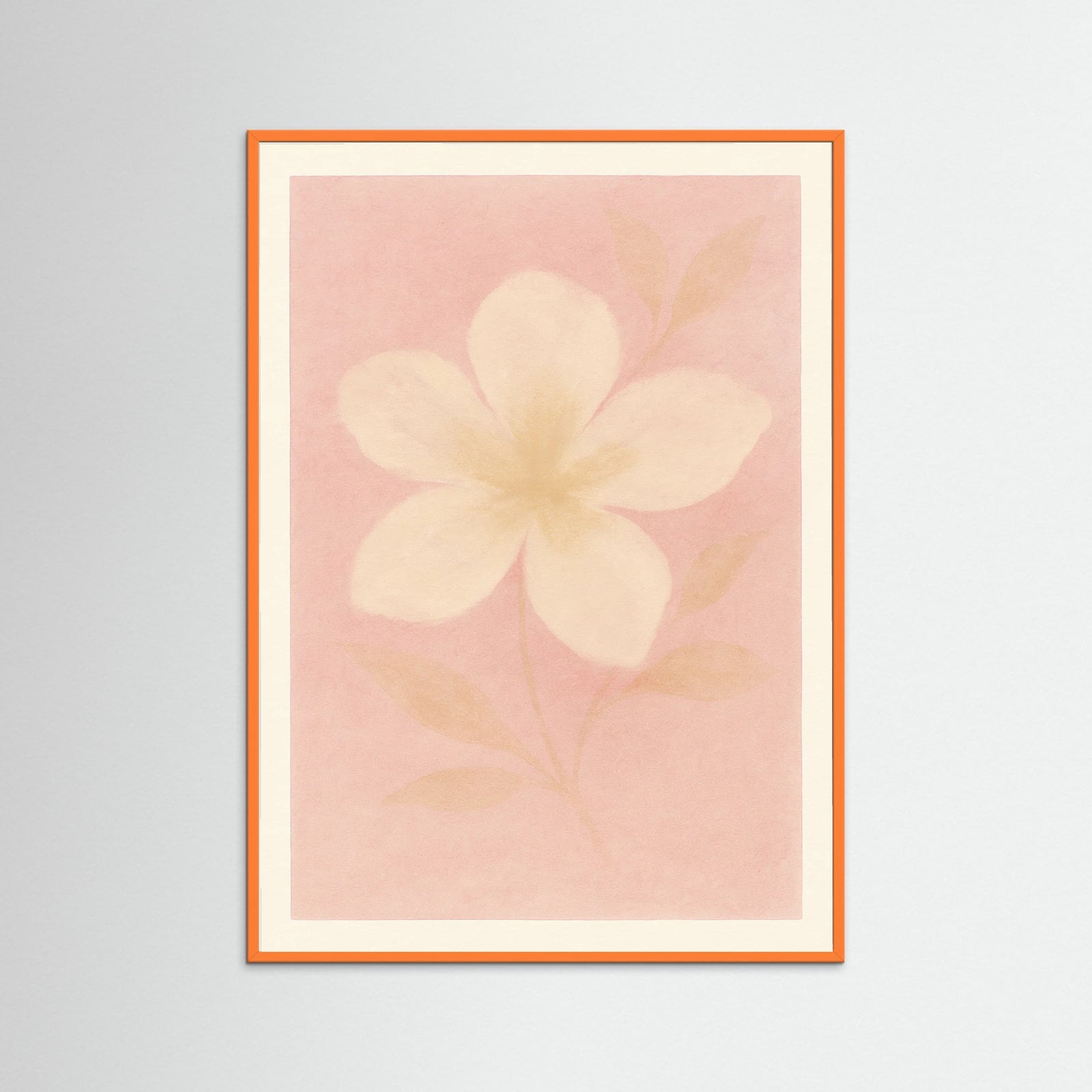 Orange Wood Morning Petals