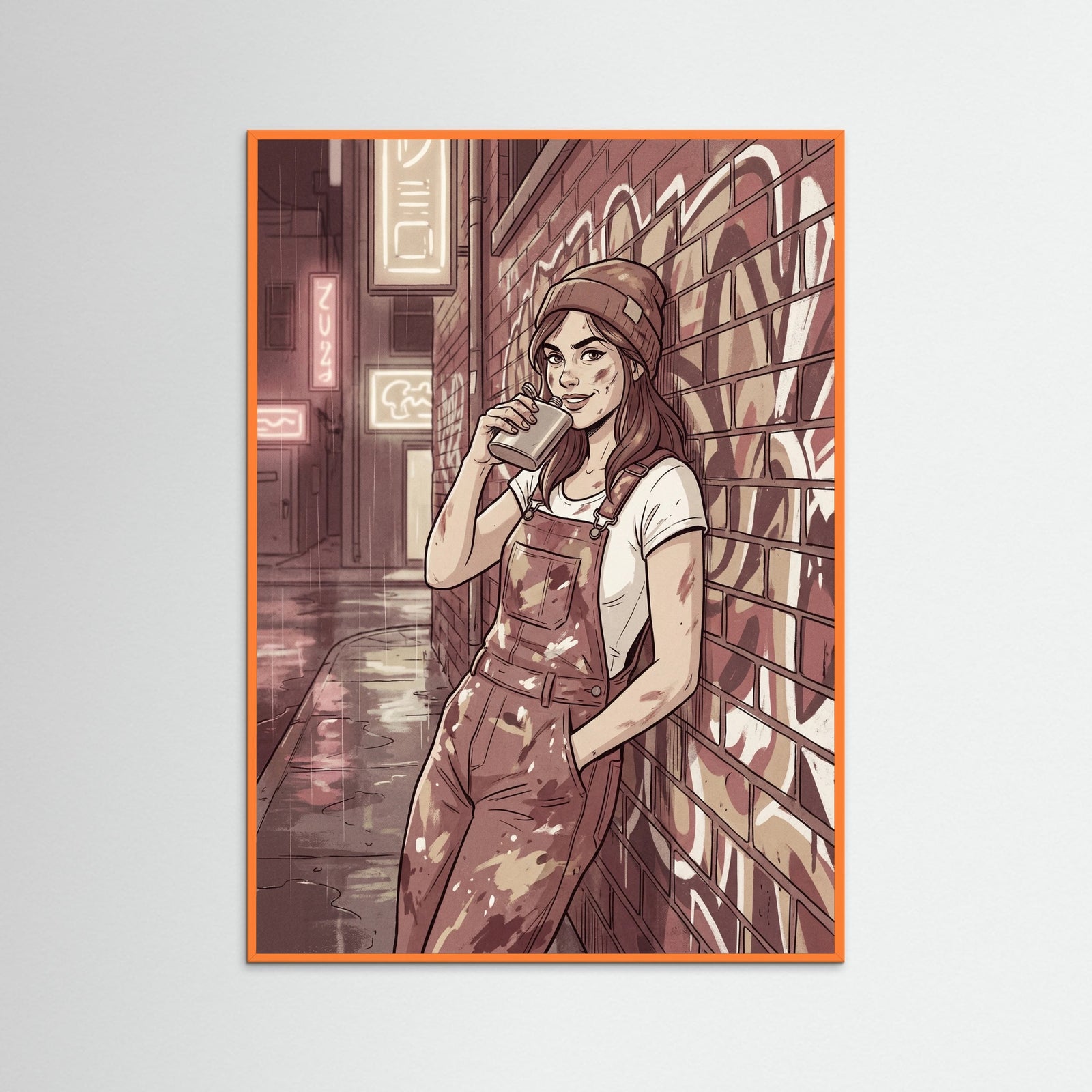 Orange Wood Morning Rebellion