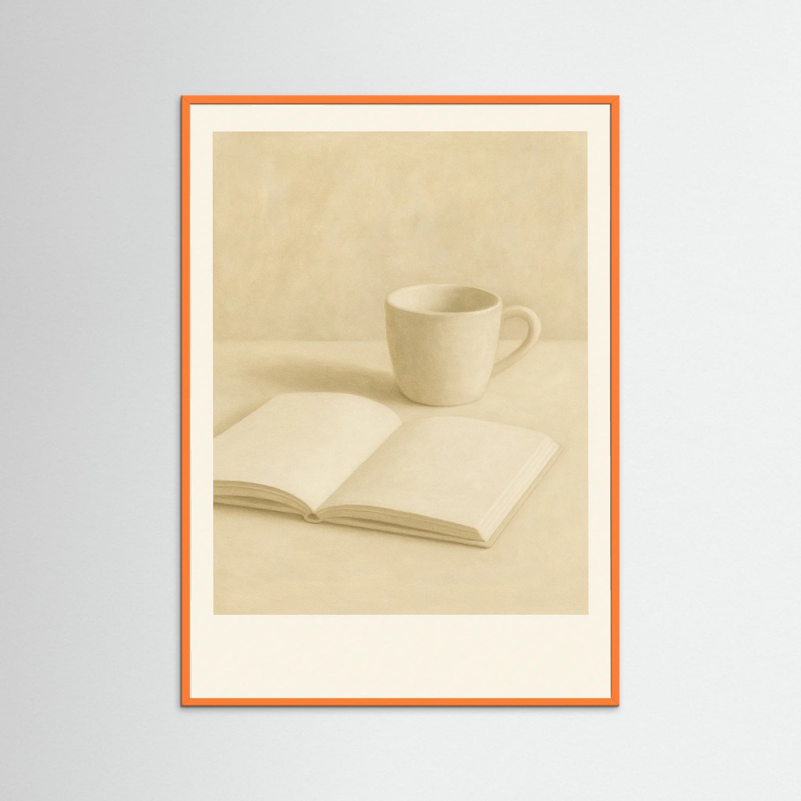 Orange Wood Morning study
