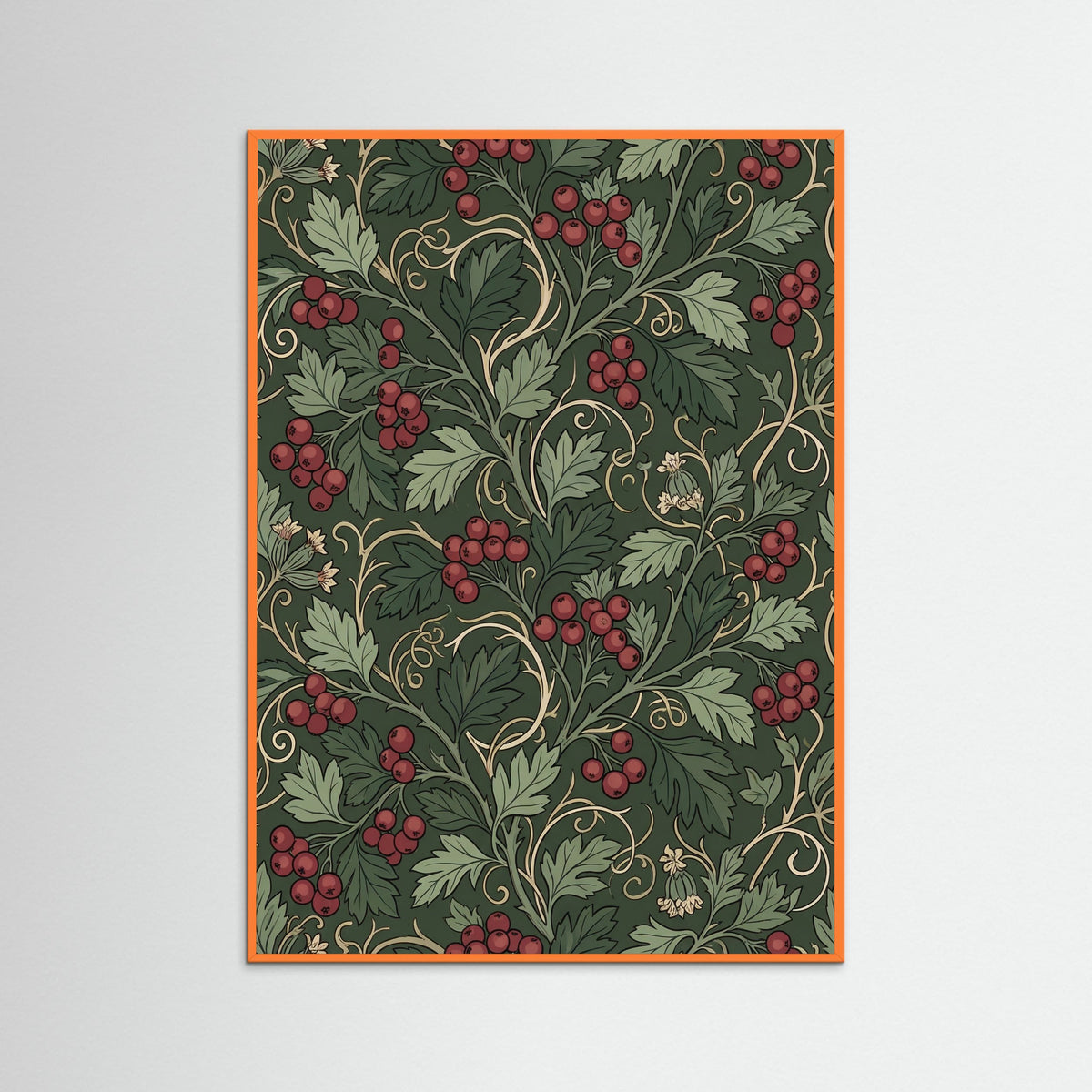 Orange Wood Morrisian Flora