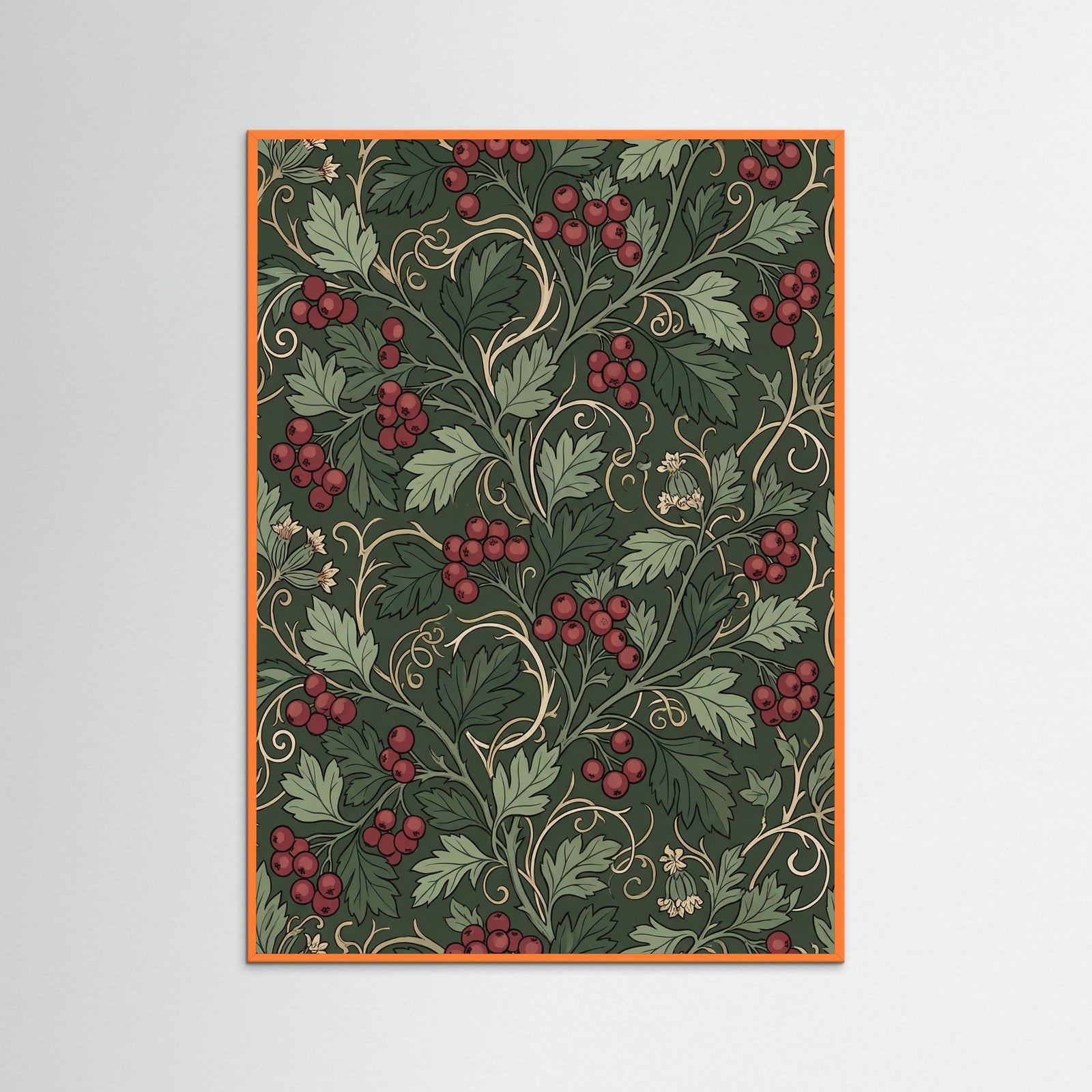 Orange Wood Morrisian Flora