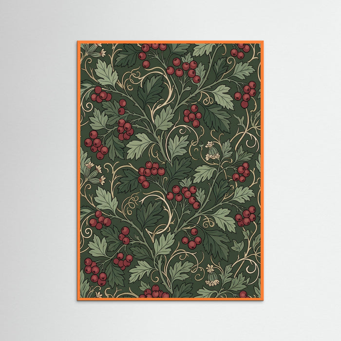 Orange Wood Morrisian Flora