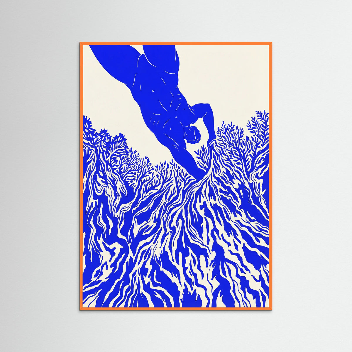 Orange Wood Mountain Ascent