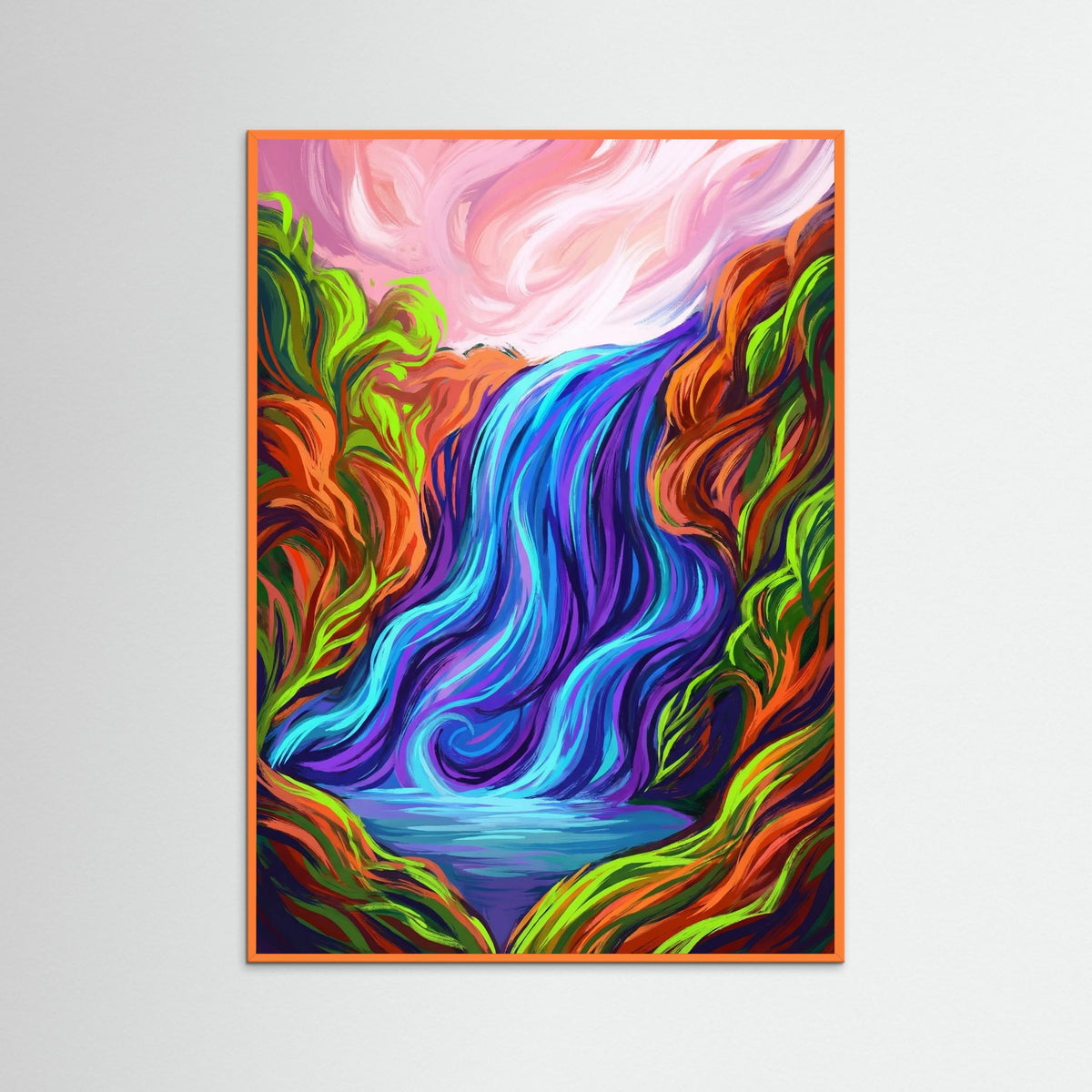 Orange Wood Mountain Chroma