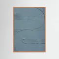 Affiche Mud Texture 12 Blue – affiche et impression d’art