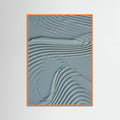 Affiche Mud Texture 15 Blue – affiche et impression d’art