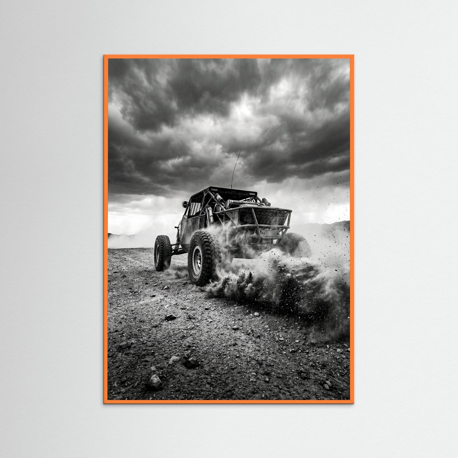 Orange Wood Muddy Ascent