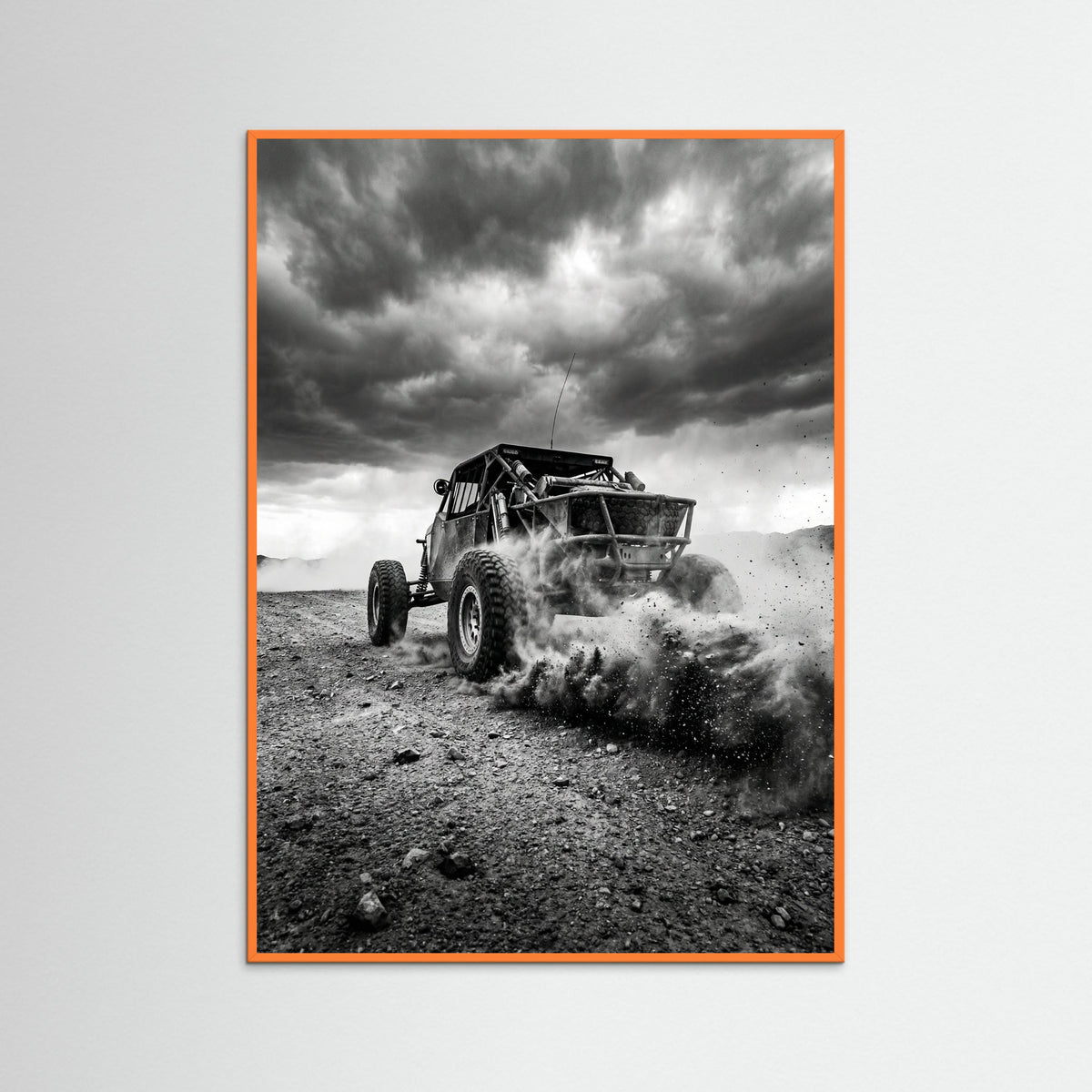 Orange Wood Muddy Ascent