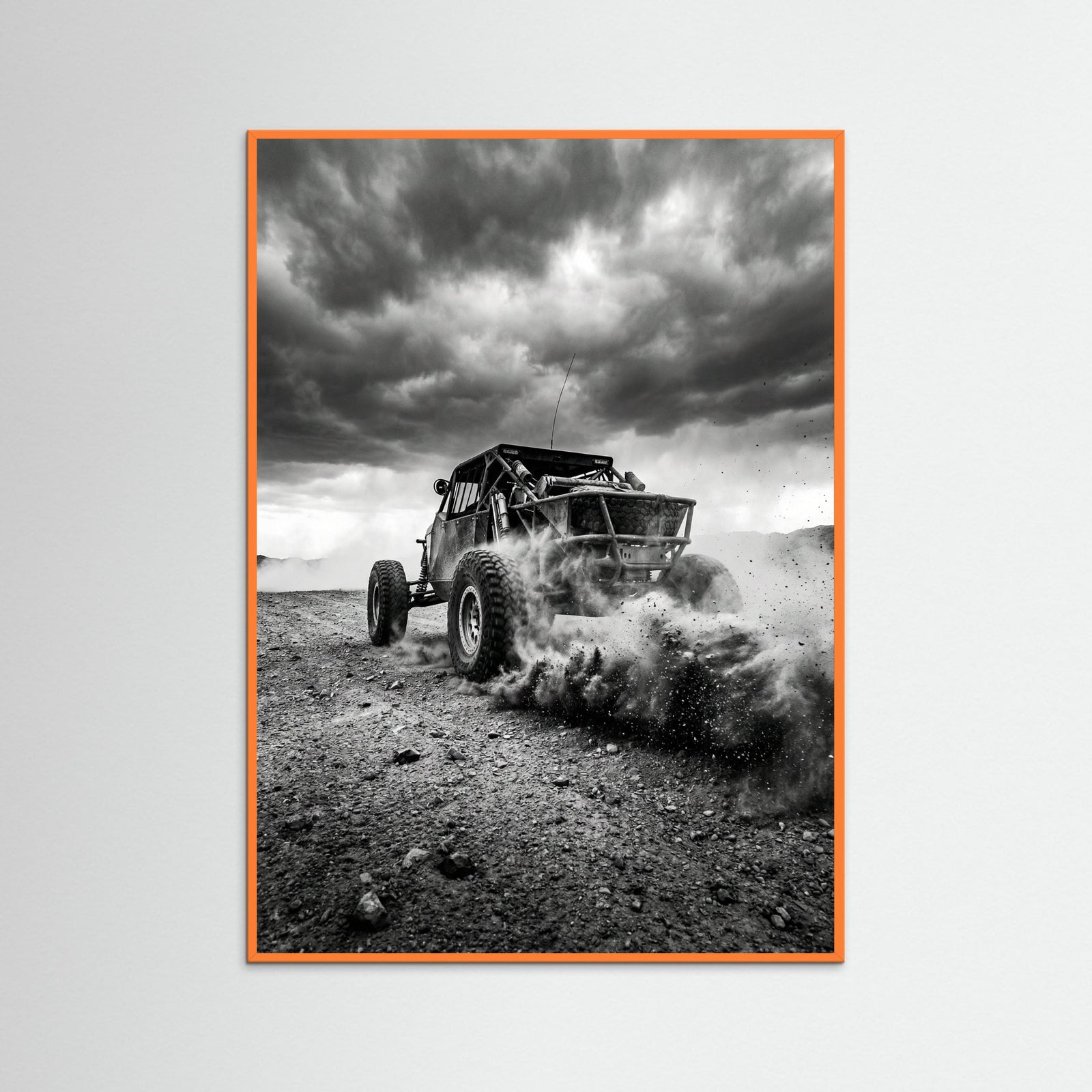 Orange Wood Muddy Ascent