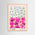 Orange Wood Museum of Contemporary Art Chicago Poster