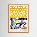 Orange Wood Museum of Contemporary Art Miami Poster