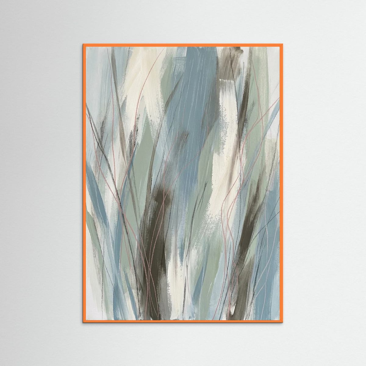 Orange Wood Muted Horizon