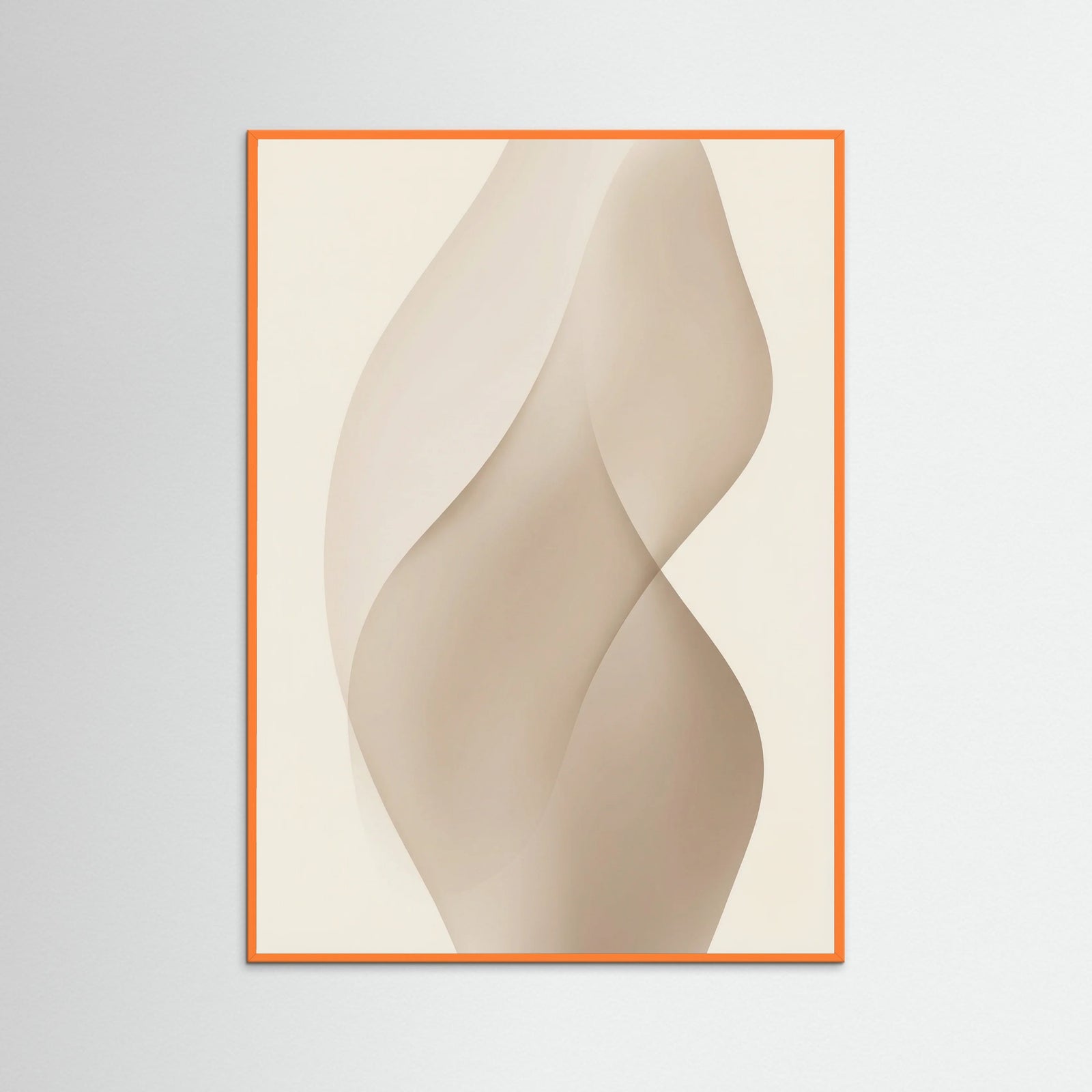 Orange Wood Muted Overlap