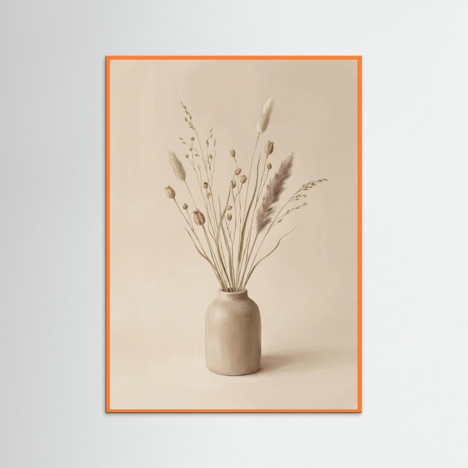Orange Wood Muted Petal Calm