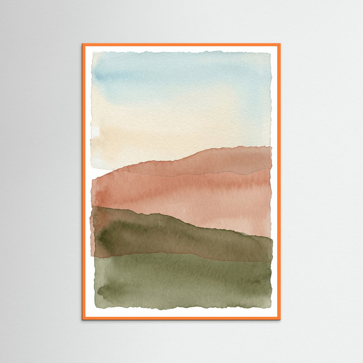 Orange Wood Muted Rhythms