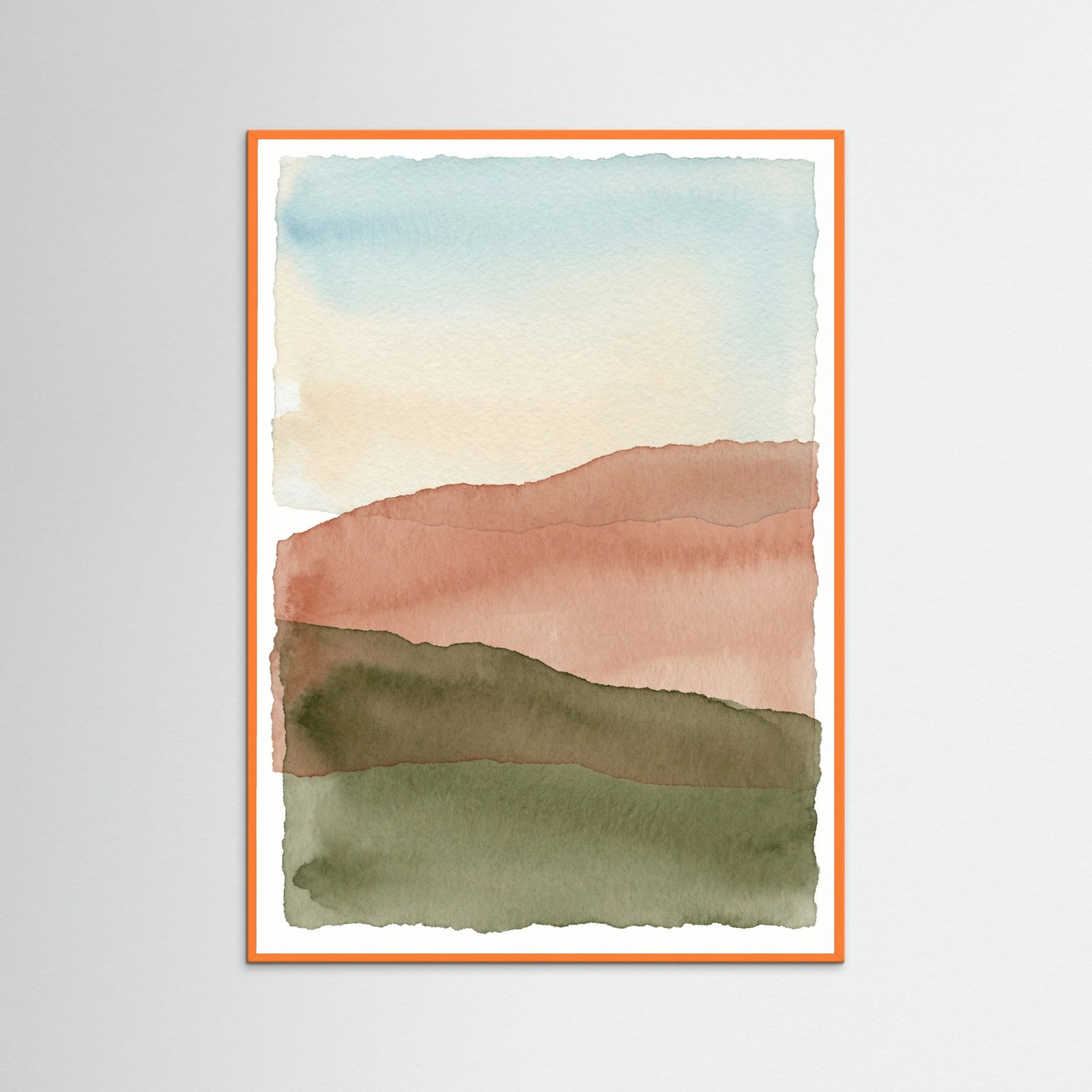 Orange Wood Muted Rhythms