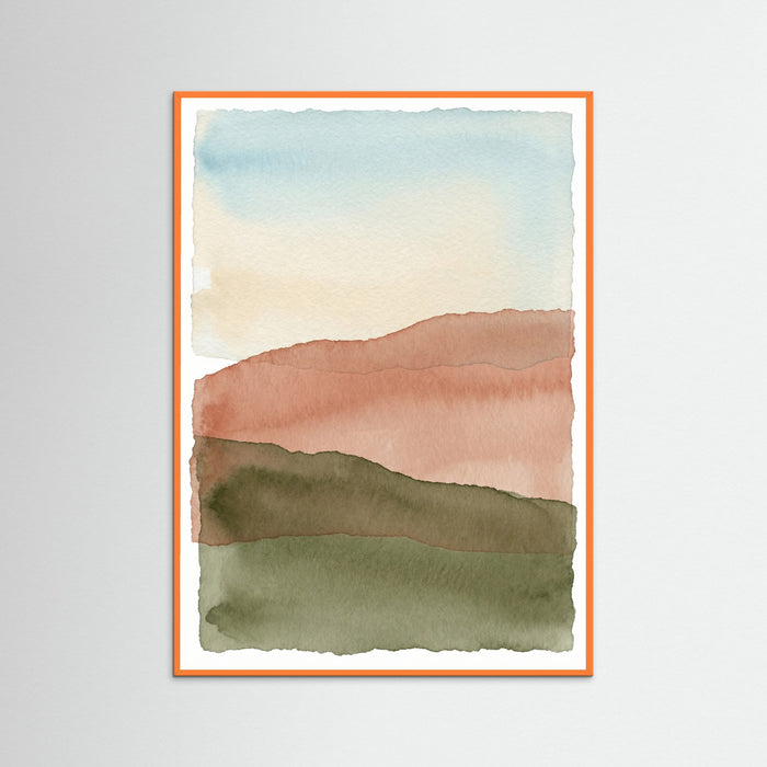 Orange Wood Muted Rhythms