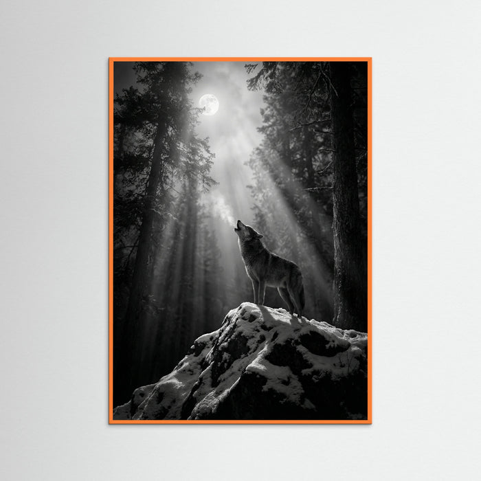 Orange Wood Mystic Deer