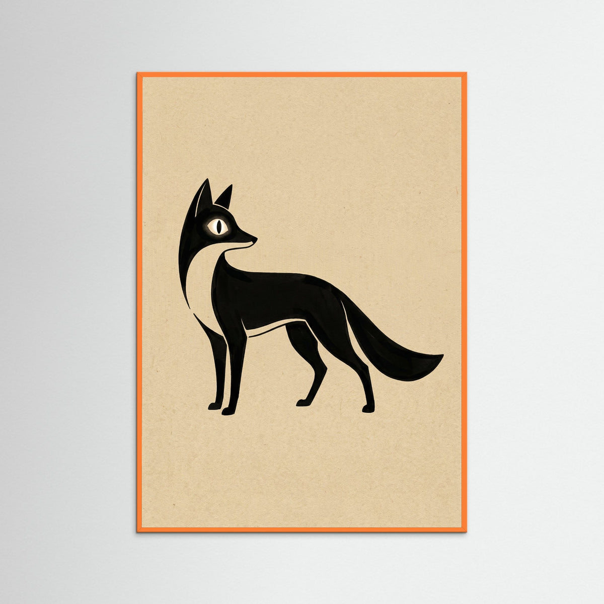 Orange Wood Mystic Feline