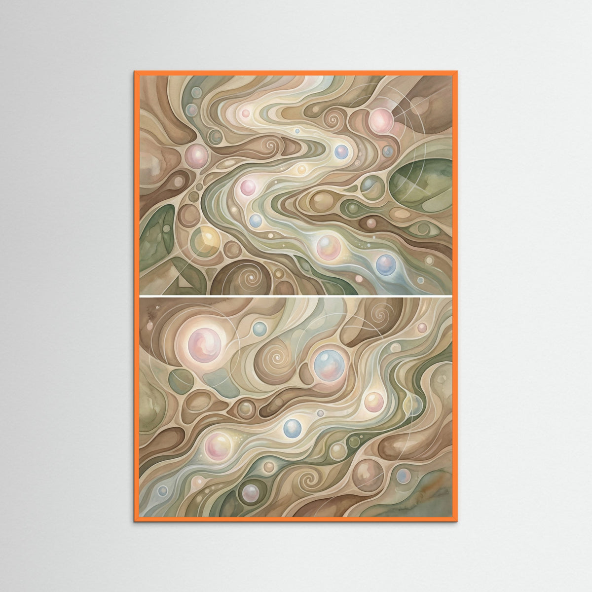 Orange Wood Mystic Knowledge Tree