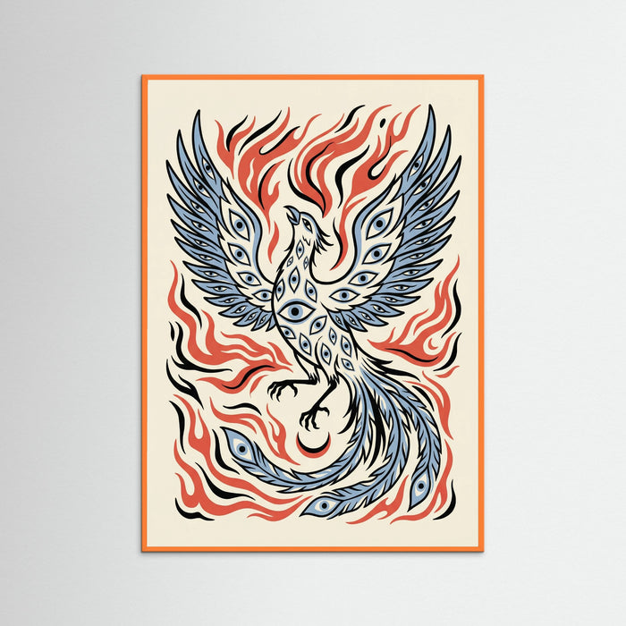 Orange Wood Mystic Serpent Eye