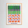 Orange Wood National Gallery of Art Amsterdam Poster