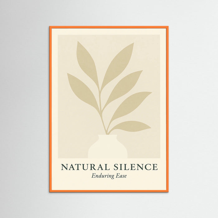 Orange Wood Natural silence