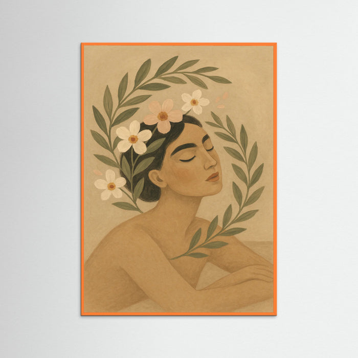 Orange Wood Natures Embrace