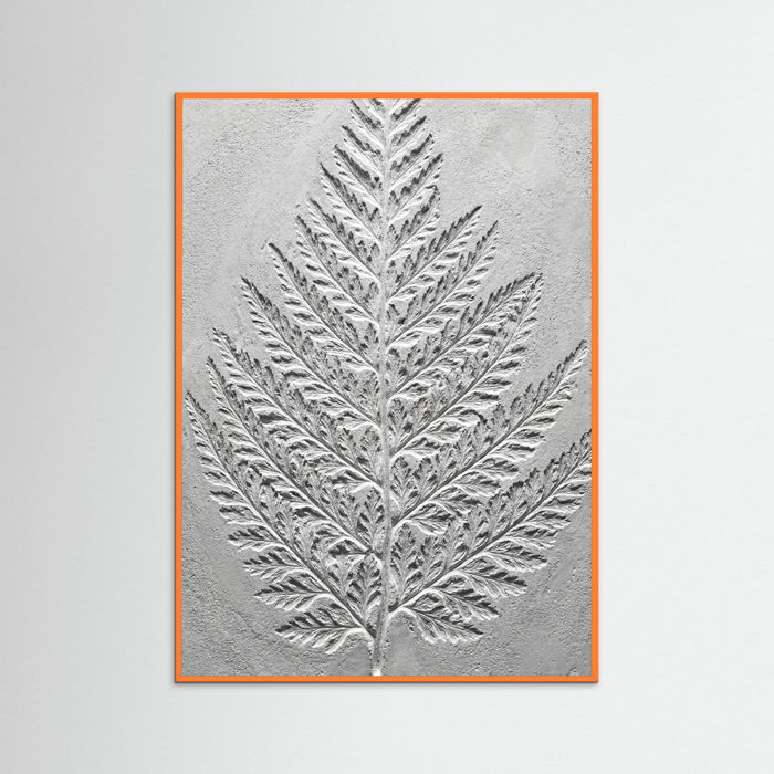 Orange Wood Nautilus Relief