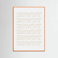 Plakat Neutral Howdy – plakat i druk artystyczny