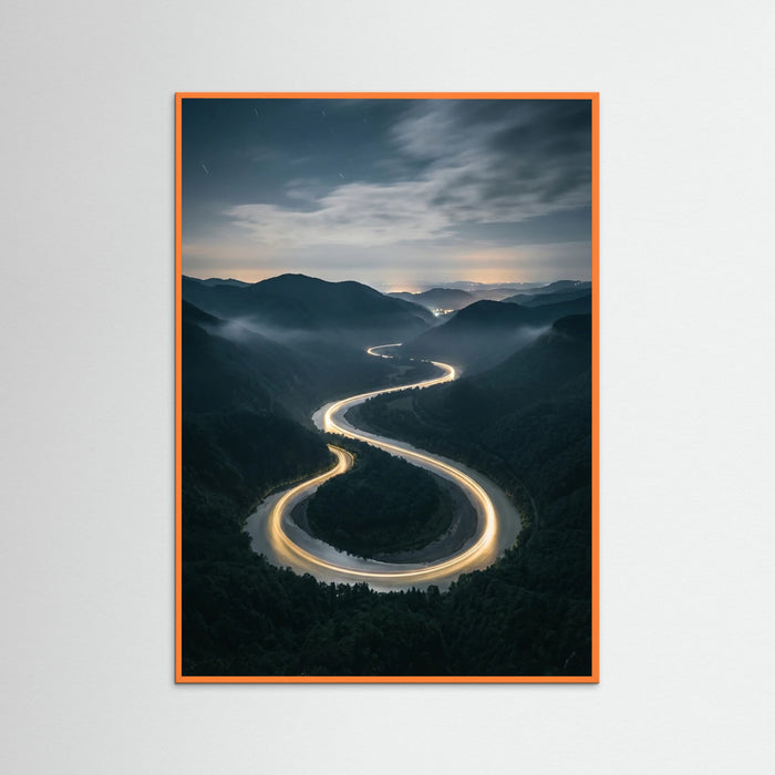 Orange Wood Night Ascent