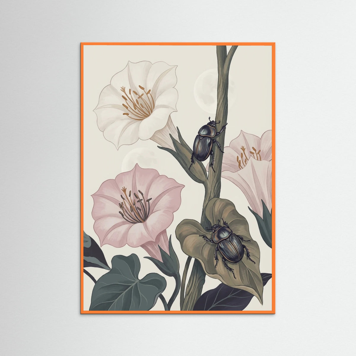 Orange Wood Nocturnal Bloom