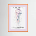 Plakat Non Arte Jellyfish – plakat i druk artystyczny