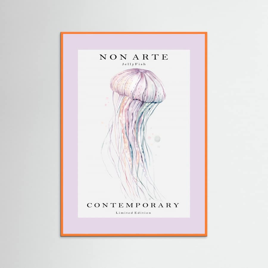 Plakat Non Arte Jellyfish – plakat i druk artystyczny