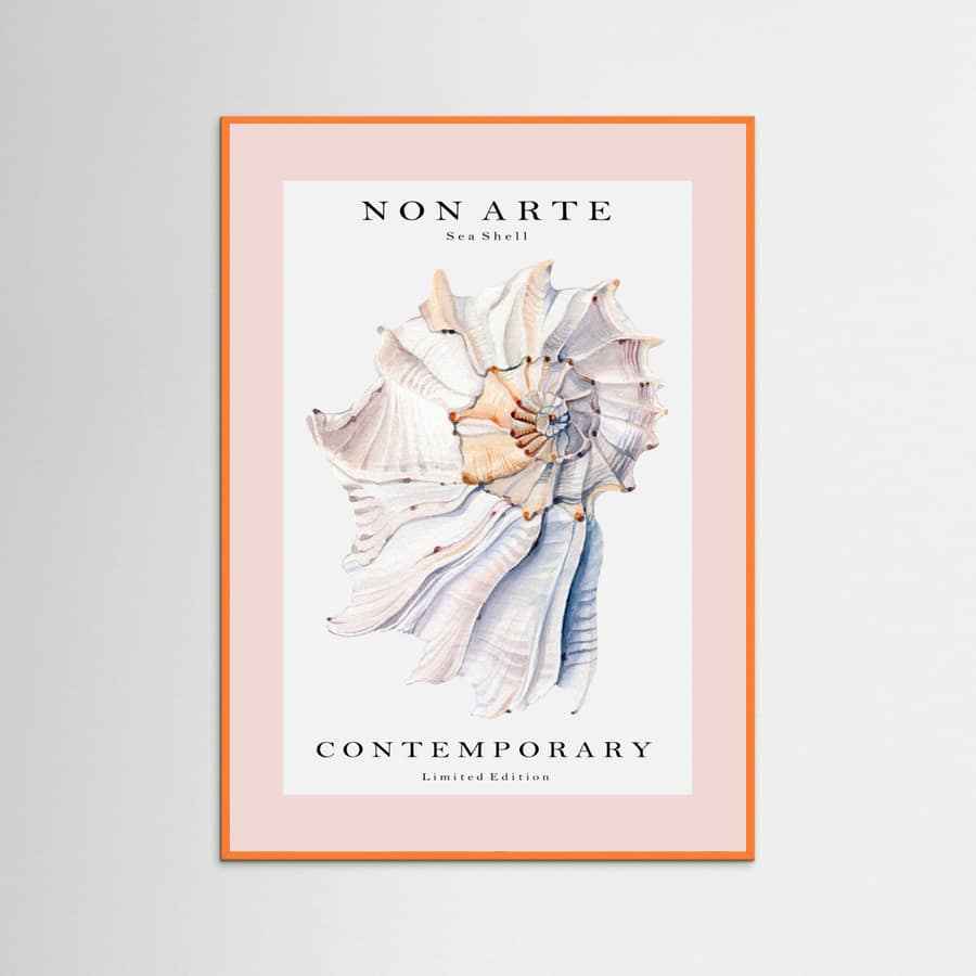 Plakat Non Arte Sea Shell no.1 – plakat i druk artystyczny