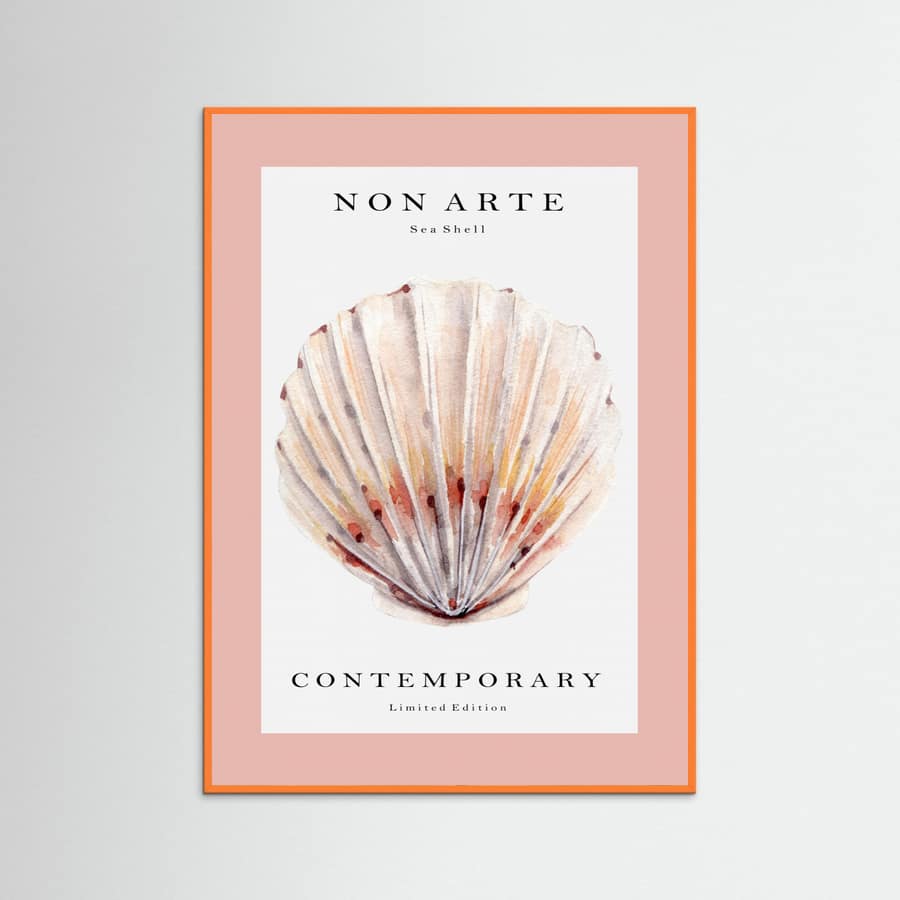 Plakat Non Arte Sea Shell no.2 – plakat i druk artystyczny