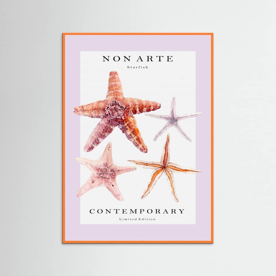Plakat Non Arte Starfish – plakat i druk artystyczny